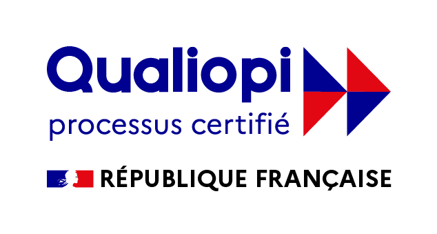 "La certification qualité a été délivrée au titre de la catégorie d'action suivante : action de formation". 